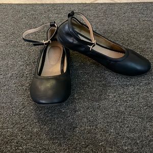 Dream Pairs Girls Black Ballet Flats